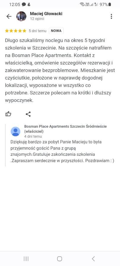 Bosman Place Szczecin Srodmiescie Exterior foto